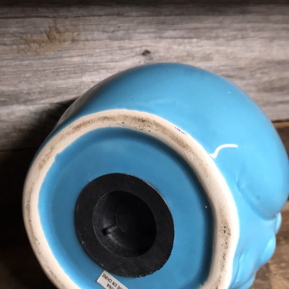 Ceramic owl piggybank - Picture 4 of 7